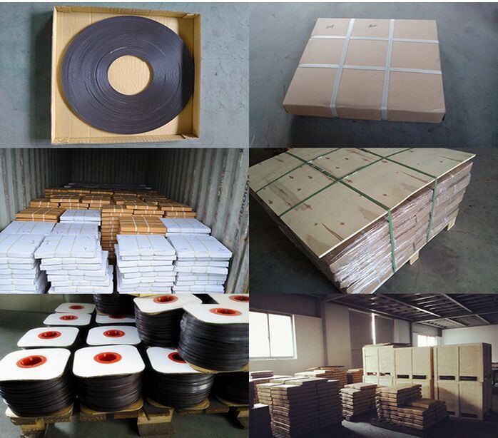 High Quality Customized Rubber Magnets with Adhesive