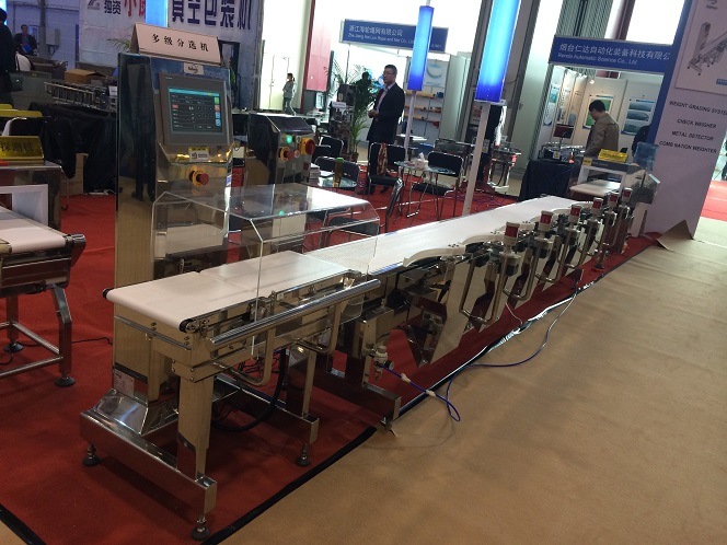 6 Channel Outlets Automated Weight Grading Machine