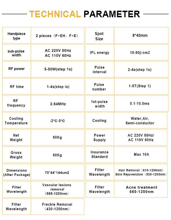 Fast and Painless Multifunction Shr and Vacuum IPL Hair Removal