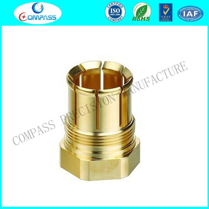 Precision CNC Turning Custom CNC Machined Turned Brass Metal Parts