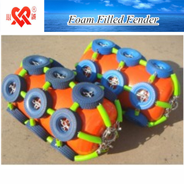 Marine Ship Dock Protection Colorful Foam Filled Fender