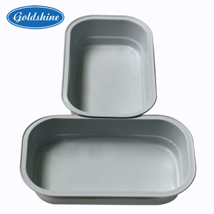 Aluminium Foil Airline Food Packaging Container Lunch Box