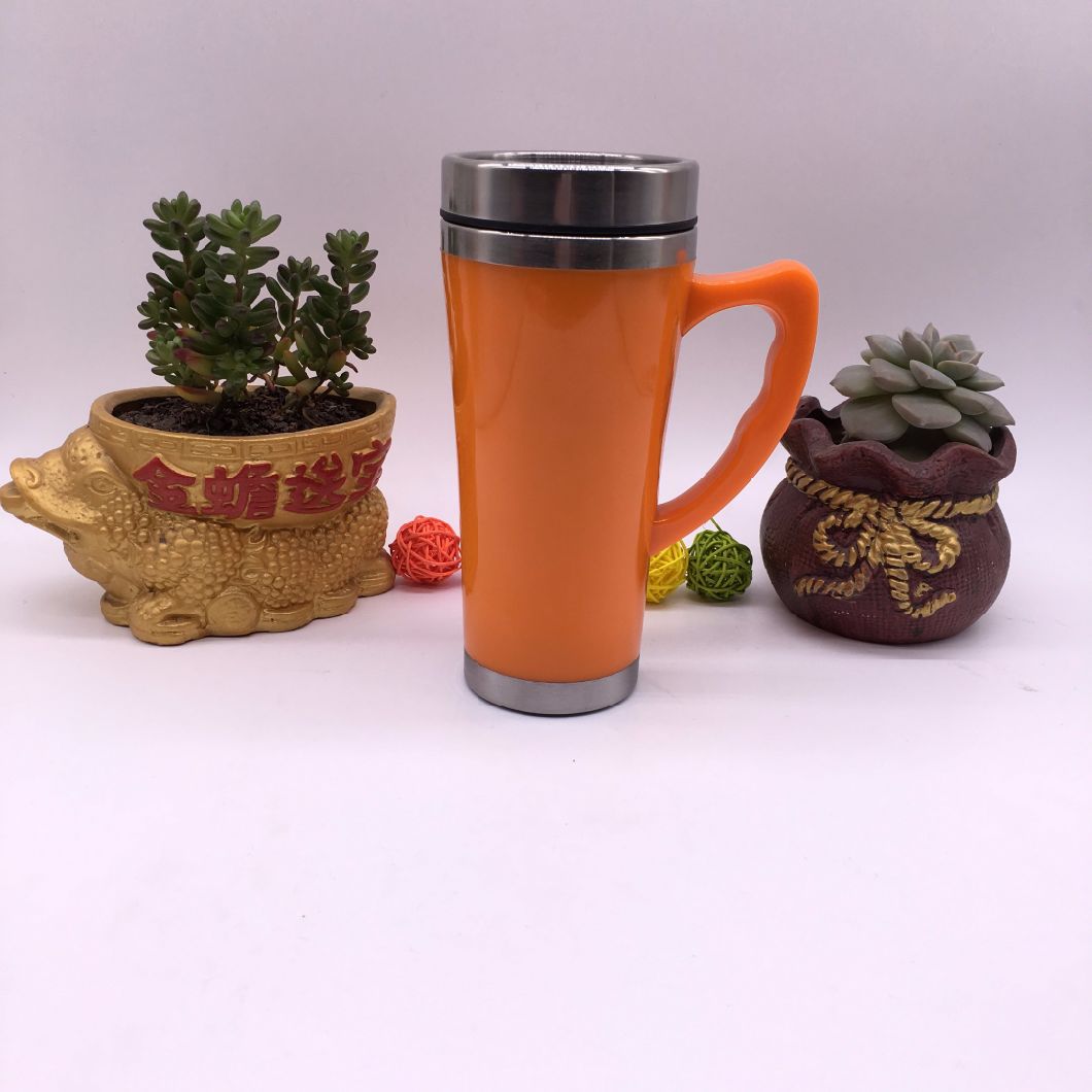 450ml Stainless Steel Coffee Mug with Handle (SH-SC02)