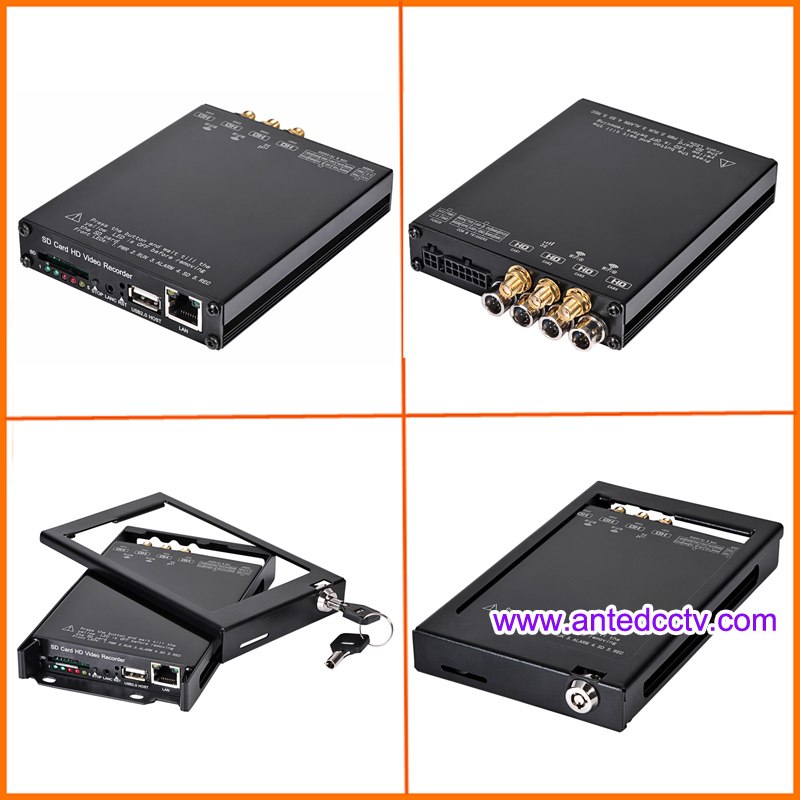 4CH SD Card Bus Mobile DVR Systems China
