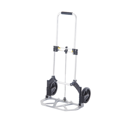 Aluminum Portable Foldable Hand Truck, Aluminum Cart, 2 Wheels Trolley Gzs70A