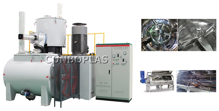 Plastic Machine/WPC Decking Mixer Machine/Heating Cooling Mixer/High Speed Mixer