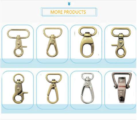 Wholesale Luggage Bag Dog Clasp Metal Ribbon Hook Box Hardware Accessories (2021)