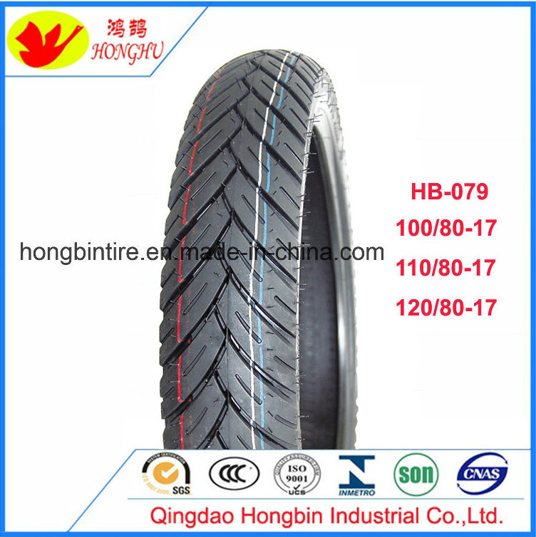 Motorcycle Tyre Tubeless Tyre 110/80-17 Tl