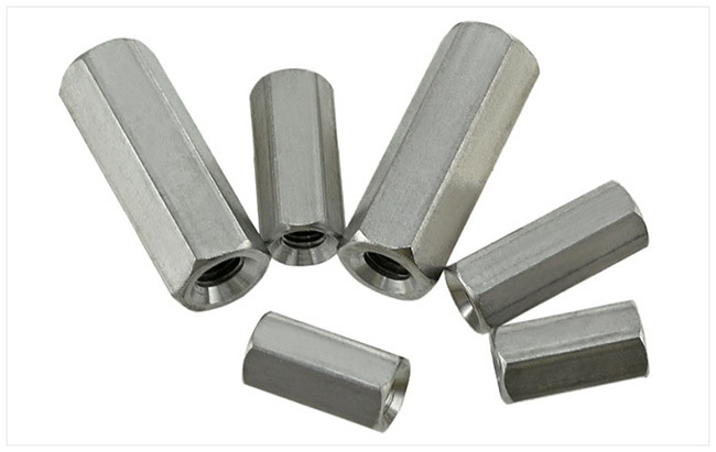 DIN 6334 Stainless Steel Hexagon Coupling Nut