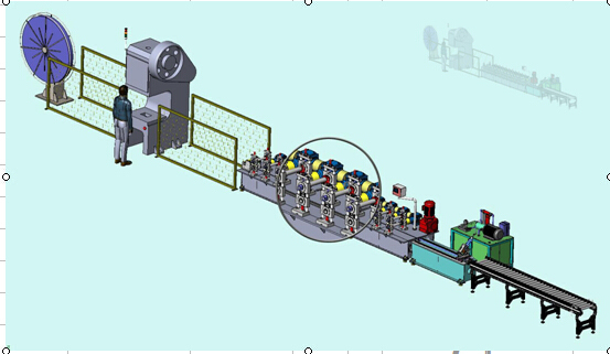 High Accuracy and High Speed Automatic Roll Forming Machine for Rain Gutter