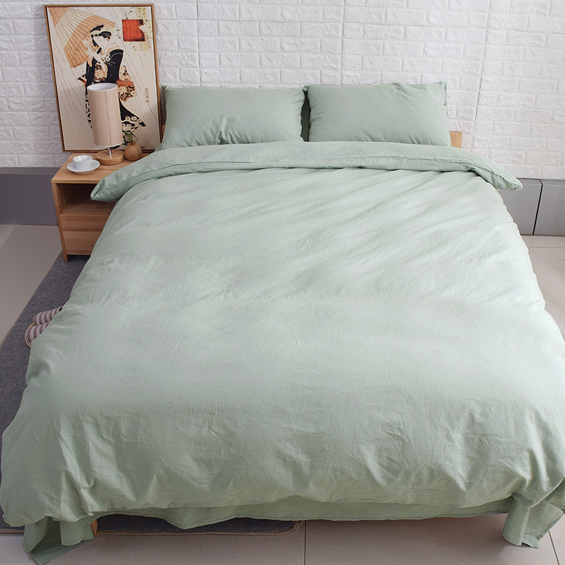 China Wholesale Cotton and Linen Bedding Set with Super Quality and Competitive Price