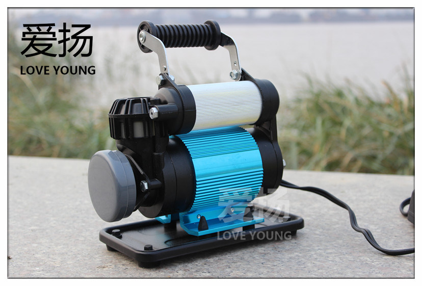 Metal Type Single Cylinder DC Electric Air Compressor for Car