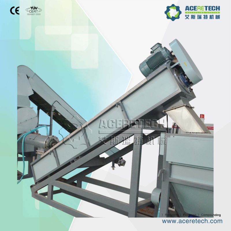 Waste Plastic Low Speed Friction Washing Recycling Machine