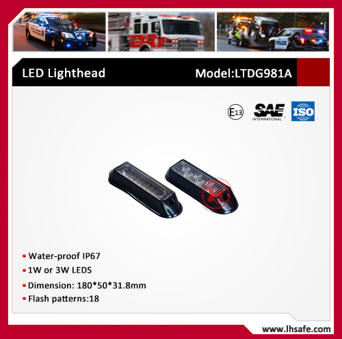 LED Visor Grille Warning Light (LTDG982A)