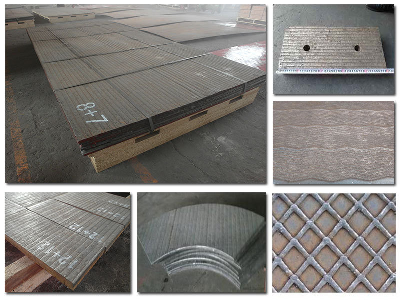 High Hardness Plate Hardfacing Bimetal Plate