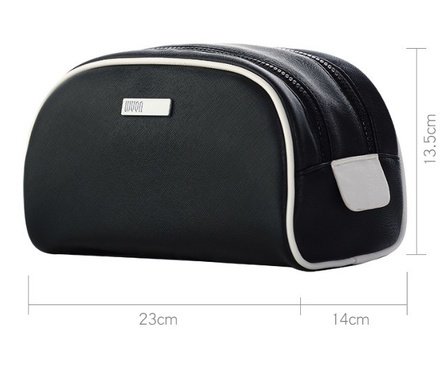 Two Zipper Functional Cosmetic Bag for Makeup Tools