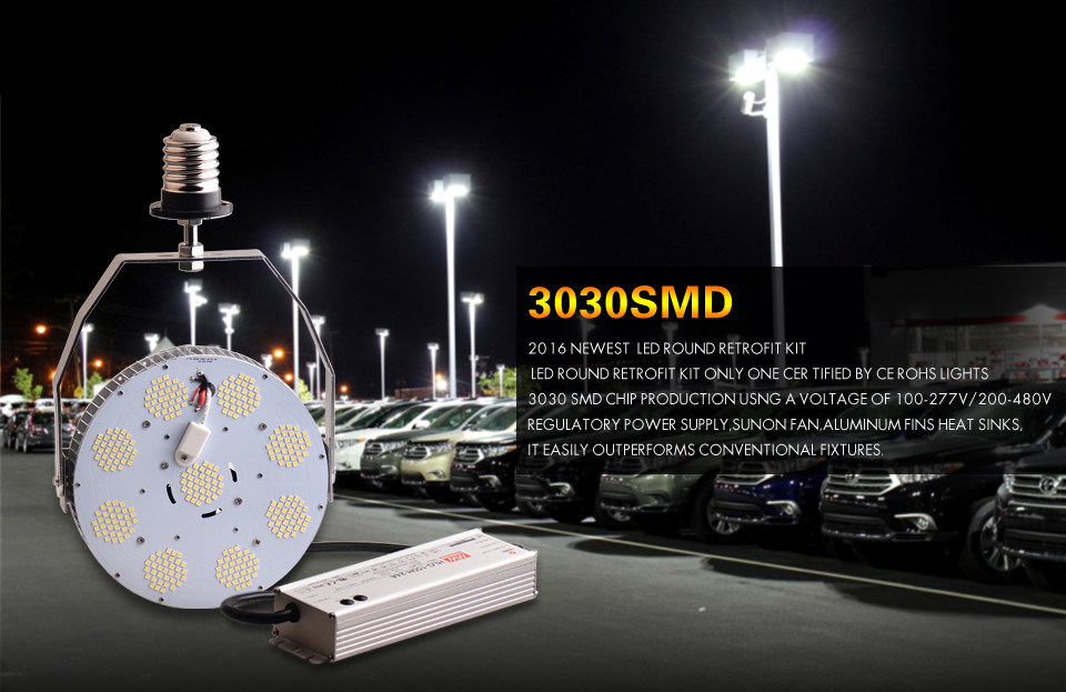 Meanwell Driver Road Way Lighting 100W E40 LED Street Lamp with Dlc Listed