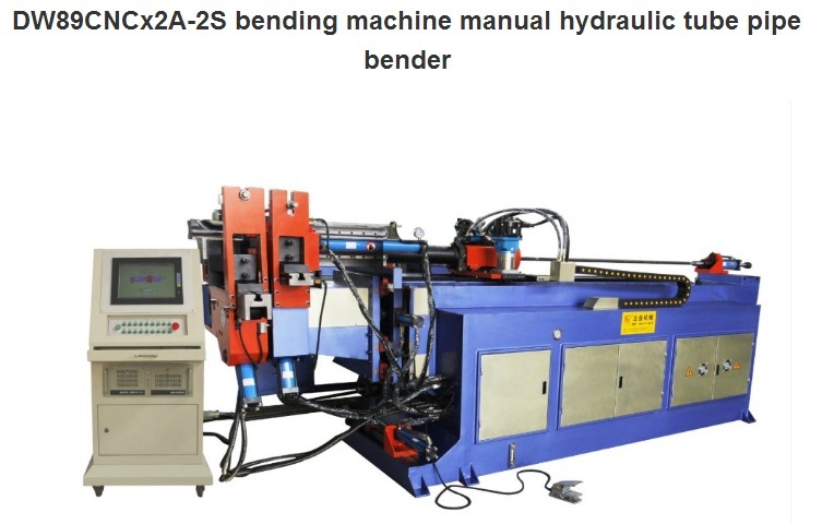 Dw89cncx2a-2s Bending Machine Manual Hydraulic Tube Pipe Bender