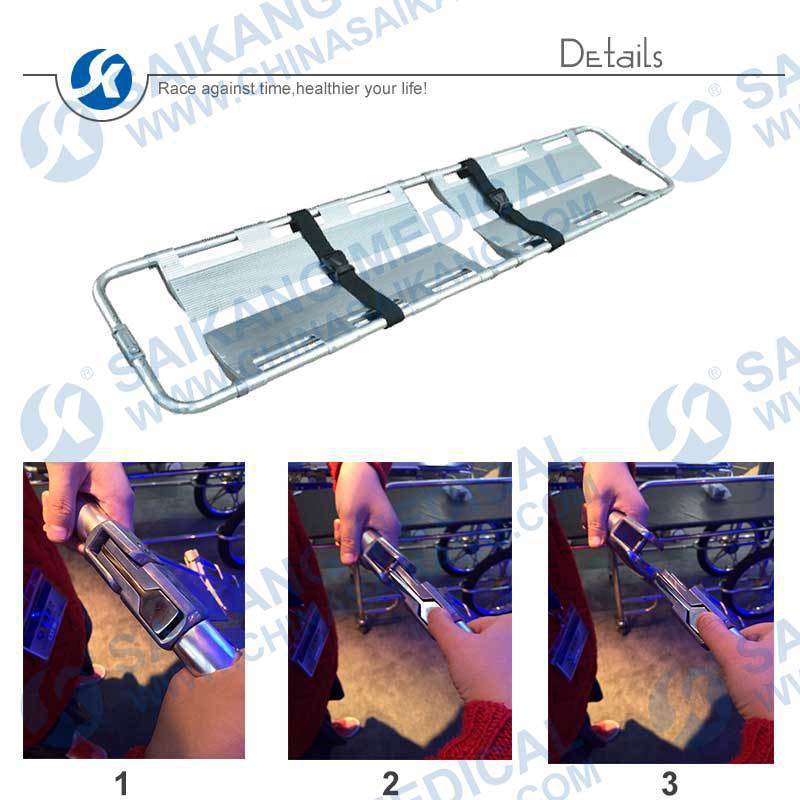 China Online Shopping High Quality Folding Aluminum Stretcher