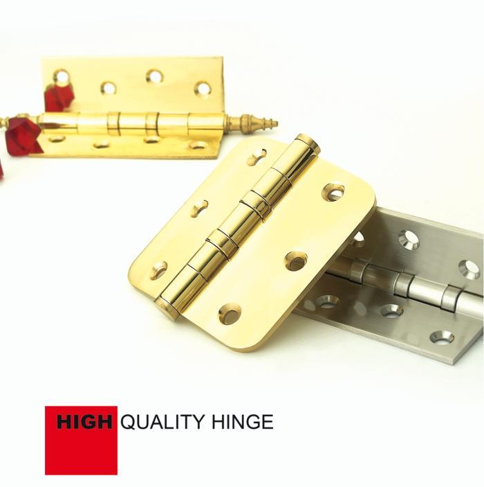 Furniture Hardware H-Type Radius Corner Lift-off Aluminum Hinge (Hg-1029)