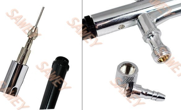 Air Brush Mini Hand Spray Gun Dual Action Airbrush Kit