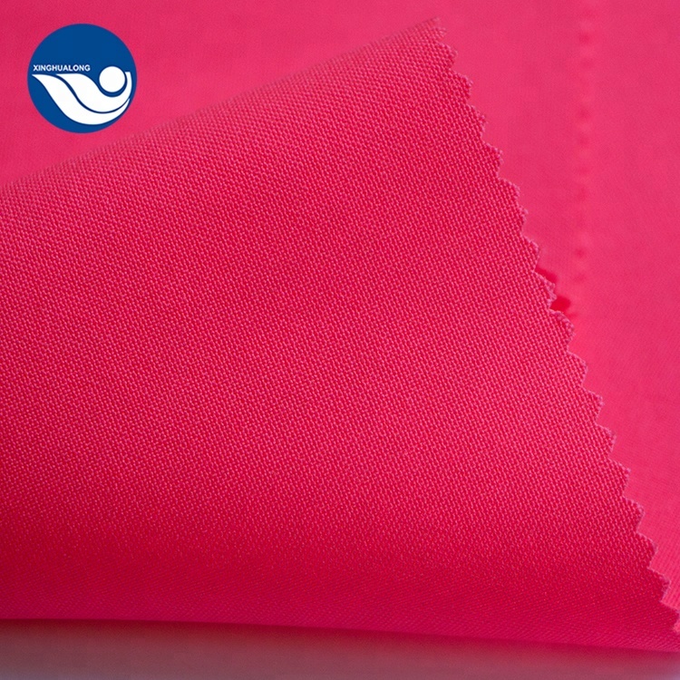 100% Polyester Leinenoptik Stoff 100% polyester linen look fabric