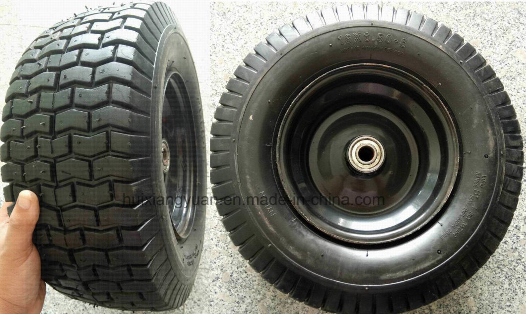 4.00-8 Solid Rubber PU Foam Wheel for Wheelbarrow