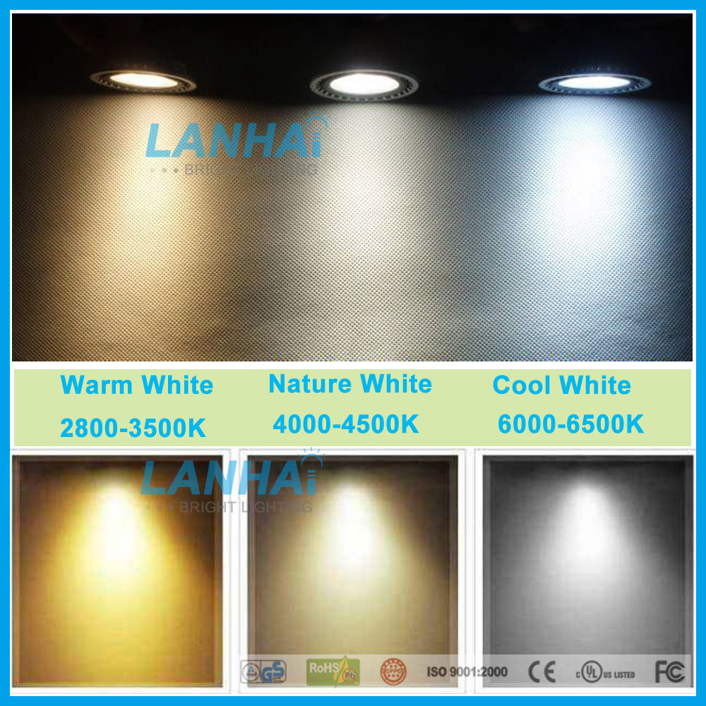 Aluminum Lamp Cup 7W COB E14/E27/GU10/Gu5.3 LED Spotlight