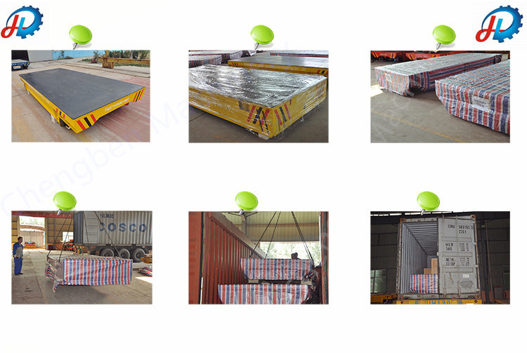 Abrasive Blasting Transfer Mobile Cable Powered Railroad Trolley