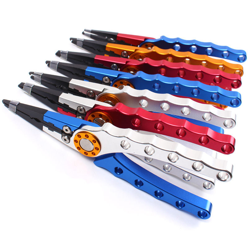 Aluminum Fishing Plier Scissors Hook Remover Fish Line Cutter