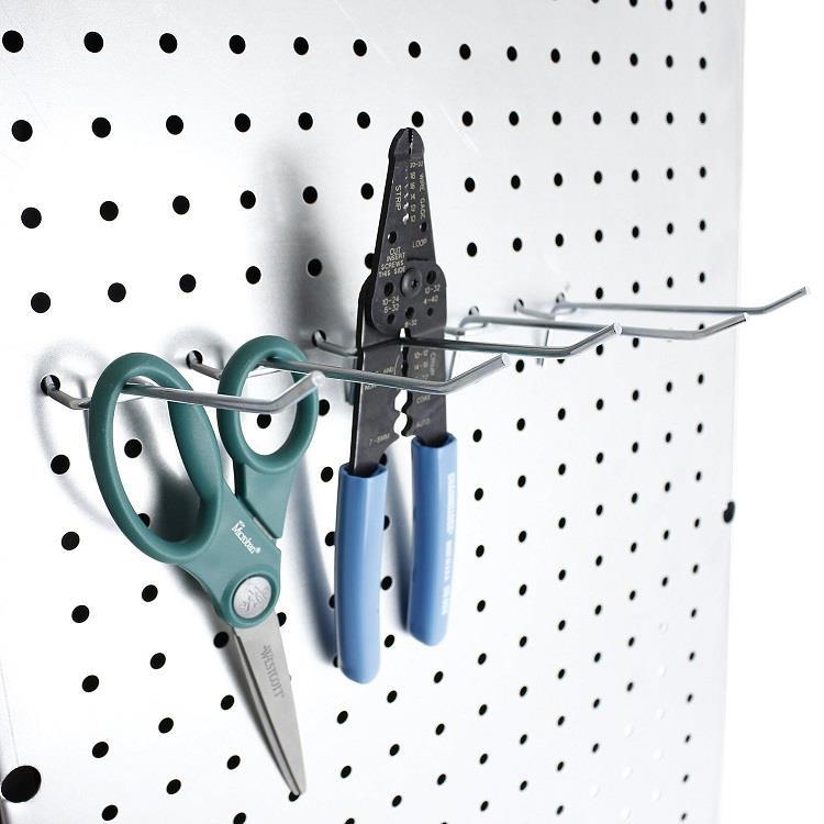 Single Wire Metal Hanging Pegboard Display Hook for Shop and Supermarket