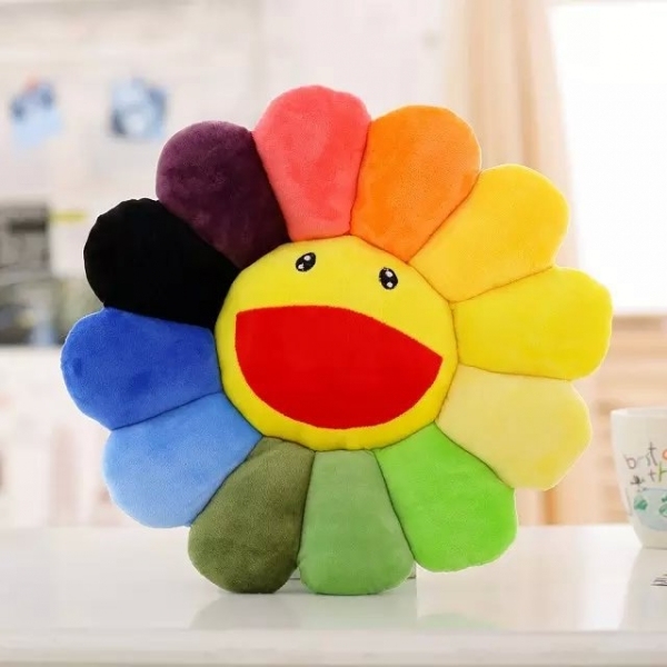 Plush Sunflower Smile Face Tatami, Kids Chair, Sofa, Mat