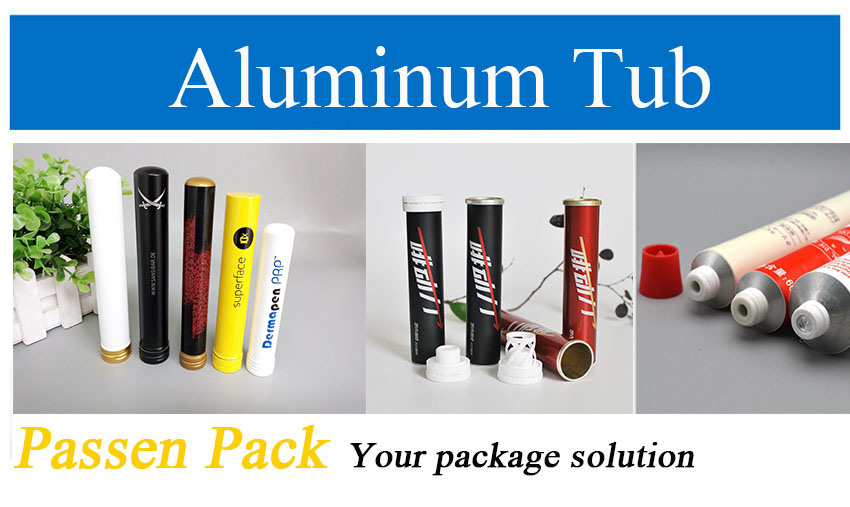 Customized Aluminum Soft Tube for Gel Toothpaste etc.