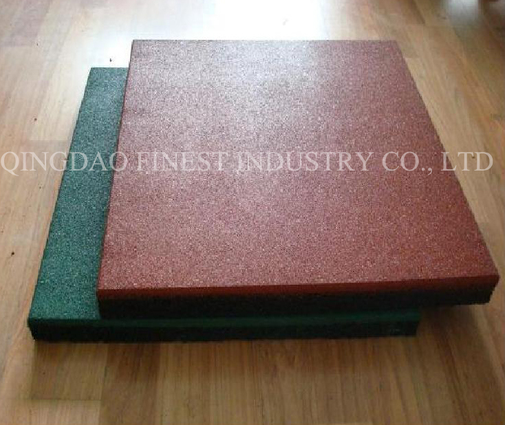 Fadeless EPDM Noise-Absorbing Anti-Slip Waterproof Rubber Flooring Rubber Tiles