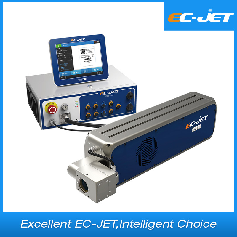 CO2 Laser Marking Machine for Date and Batch Code Marking (ECL1100)