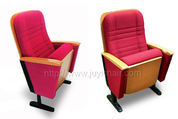 Jy-602 Wooden Cinema Seat Banquet Stadium Meeting Furniture Used Hot Selling Church Stackable Conference Chair