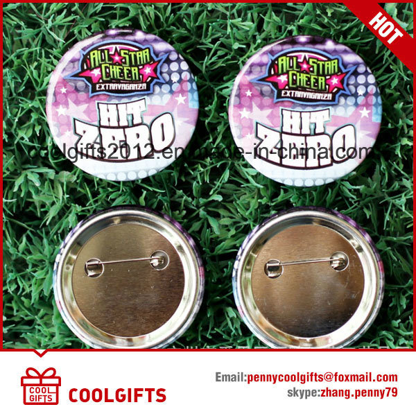 Personalized Button Tin Magnet Badges with Custom Logo