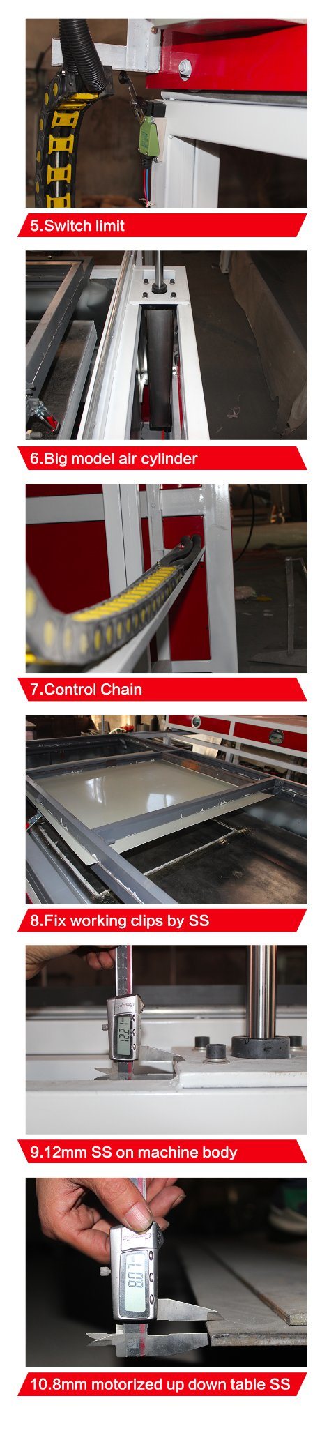 Vacuum Forming Machine/Former Thermoform Plastic Forming Box/Machine/Table