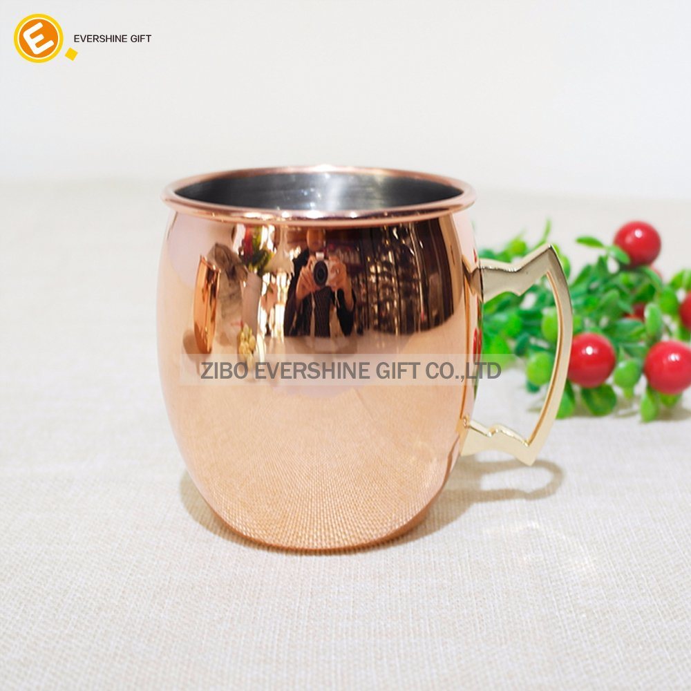 Stainless Steel Best Selling Copper Plated Coffee Mug Cup