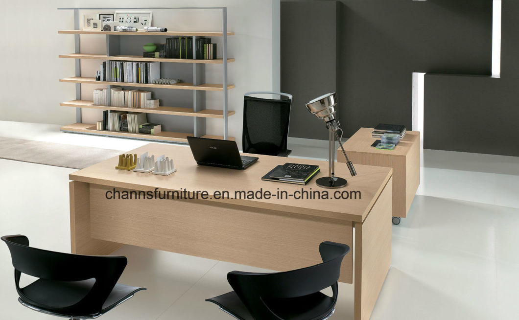 Foshan Modern Furniture Manager Table with Extension Desk (CAS-MD1830)