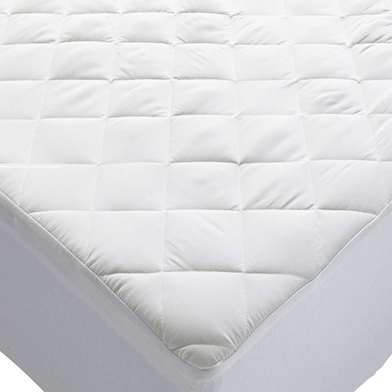 China Wholesale Waterproof Polyester Fitted Mattress Protector for Mattress Pad