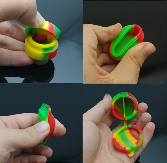 5ml Silicone Jar for Smoking a Tobacco Pipe