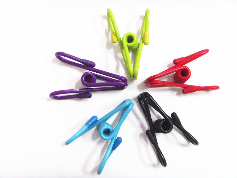 Factory Clothes Wire Clip with Plastic Covery / Clothespins