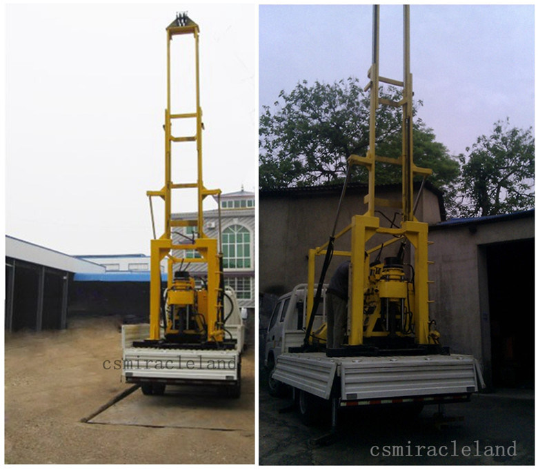 Hydraulic Truck Mounted Mobile Water Well Drilling Rig (YZJ-200)