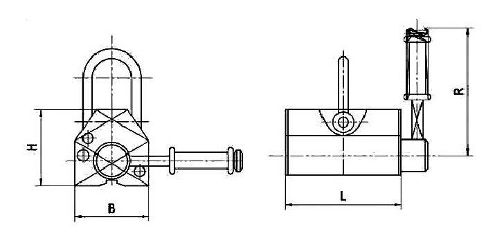 Permanent Load Lifting Magnets (PML-1 PML-3 PML-4 PML-6)