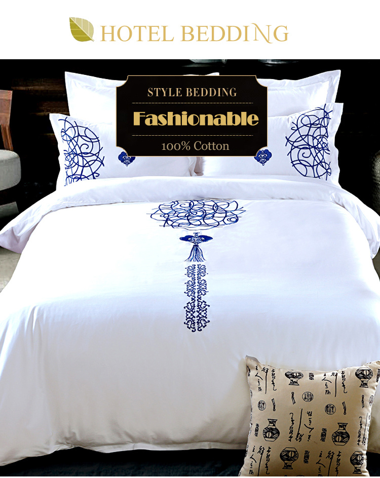 Yrf Hotel Hotel Bed Linen 100% Organic Linen Fabric Bedding Sets