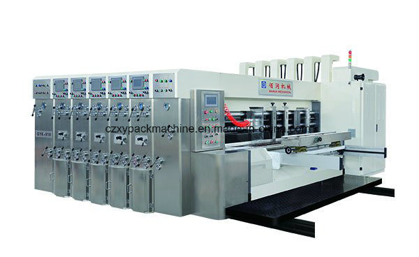 Carton Machinery China Automatic Flexo Printing Die Cutting Packing Machine