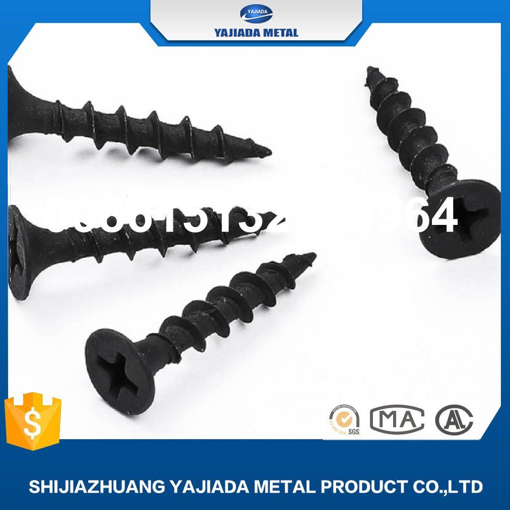 Competitive Black Dry Wall Nail Screw Nails Black Screw