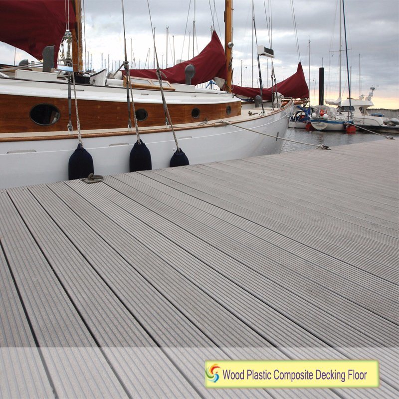 100% Recycled Wood Plastic Composite Flooring