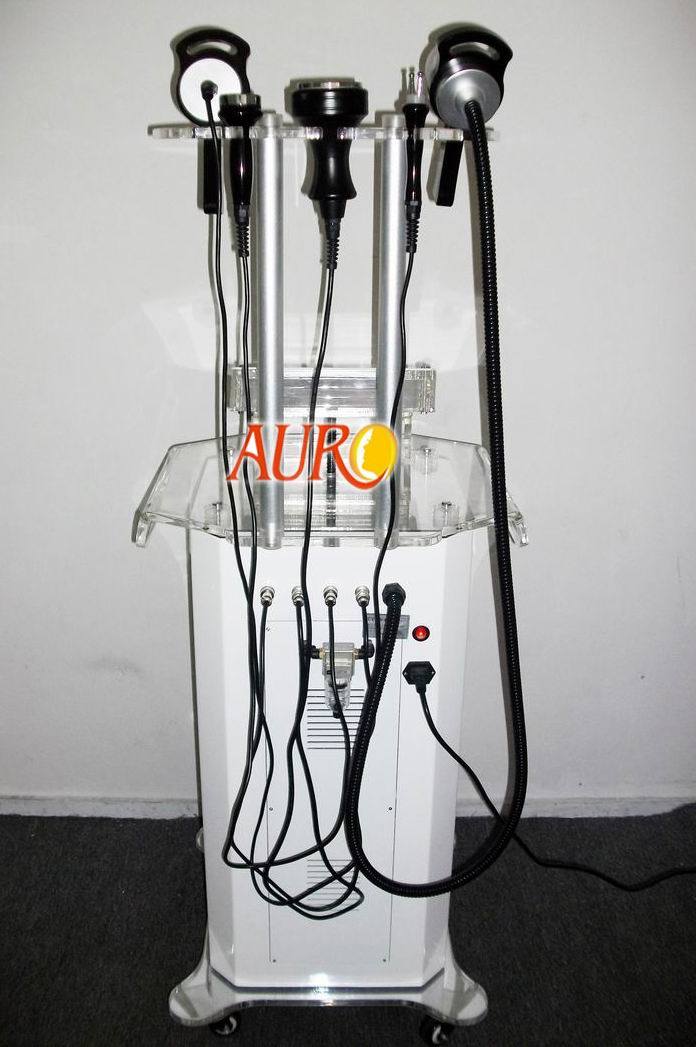 Radio Frequency and Ultrasonic Multi Purposes Beauty Salon Equipment